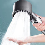 Multifunctional Shower Filter Head being used for pet washing and cleaning.
