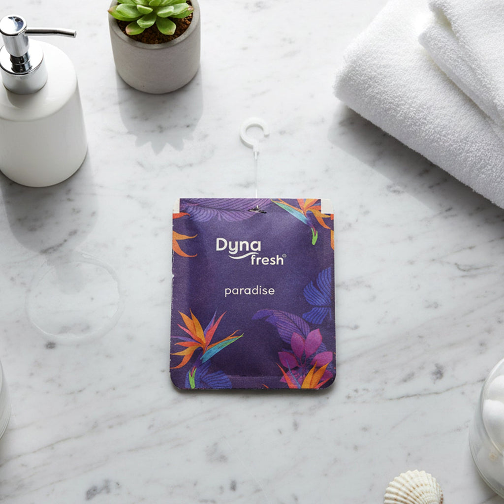 Long lasting paradise fragrance air gel in compact size