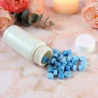 Close-up of toilet cleaning tablets for automatic use in tank