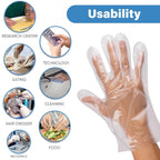 BioGlove branded disposable kitchen hand glove showing eco-friendly feature