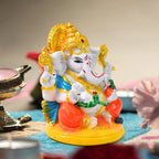 Polyresin Lord Ganesha figurine symbolizing good luck and success