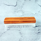 Veepee versatile washing brush set with sturdy bristles and wooden-finish handles