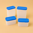 Apex Glory plastic container set with airtight lids for food storage