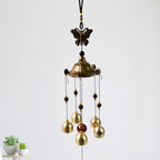 Decorative aluminium and iron wind chimes for outdoor decor