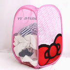 Stylish printed waterproof canvas laundry bag for modern homes.