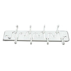 Adjustable wall hook in its retail packaging.