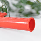 Heavy-duty plastic garden hand rake for loosening soil and removing weeds