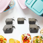Animated view demonstrating the smooth 360-degree rotation of the spice container.