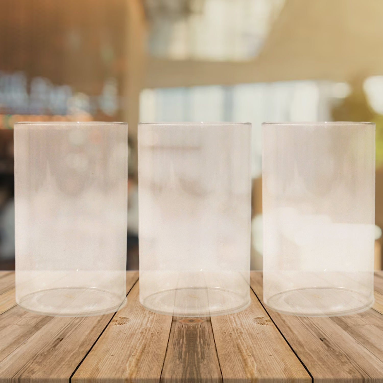 Unbreakable plastic glasses designed for family and kitchen use