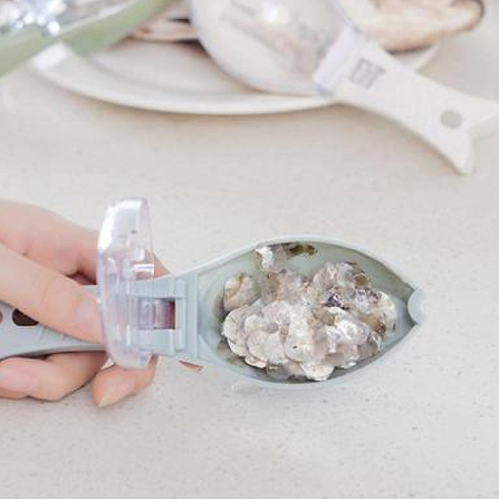 An efficient fish descaler for home cooks, ensuring easy fish cleaning.