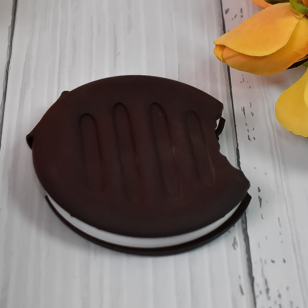 Open Chocolate Diary for Kids displaying blank pages ready for writing or drawing.
