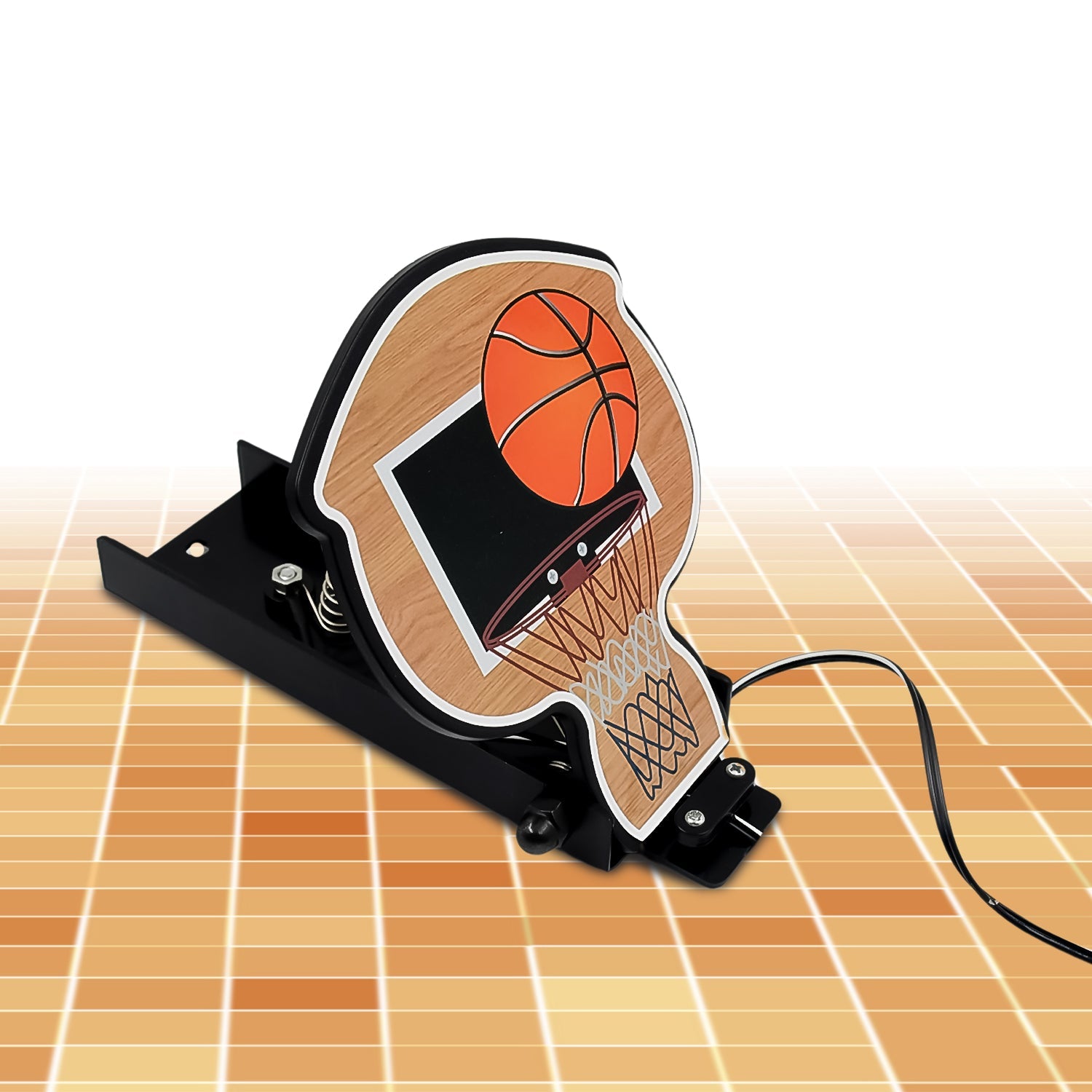 The compact design of the Kids Jump Trainer, ideal for indoor sports training.