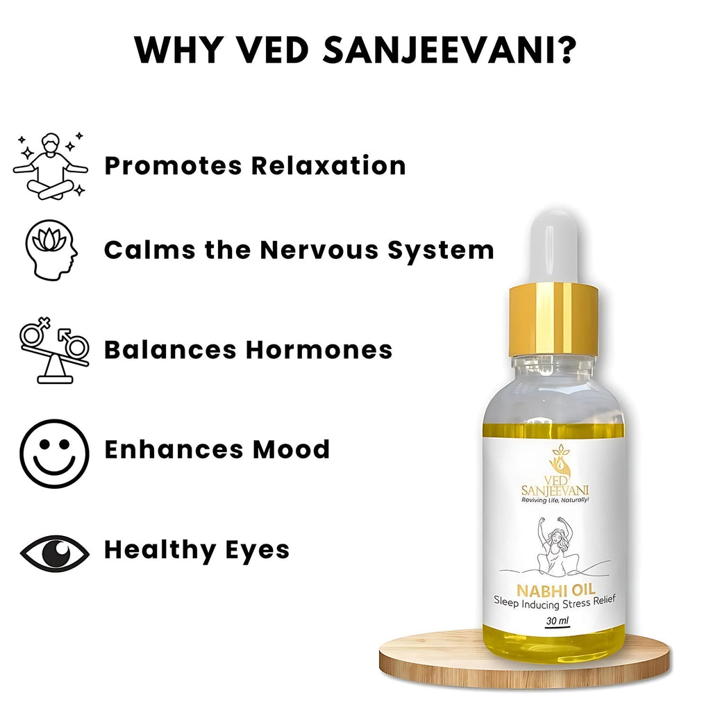 Stress Relief Nabhi Oil for anxiety and mental fatigue relief
