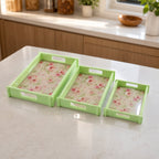 Lightweight Serving Tray Set for Daily Household Use