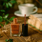 OG Beauty Cocoa Bliss gel intense nail lacquer with smooth application