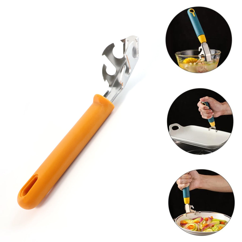 Hot pot gripper lifting a hot bowl safely in kitchen