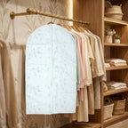 Transparent style garment storage cover for easy outfit view