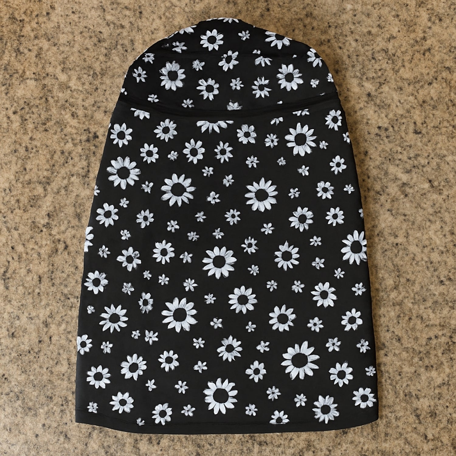 Detailed pattern of waterproof floral LPG cylinder cover fabric