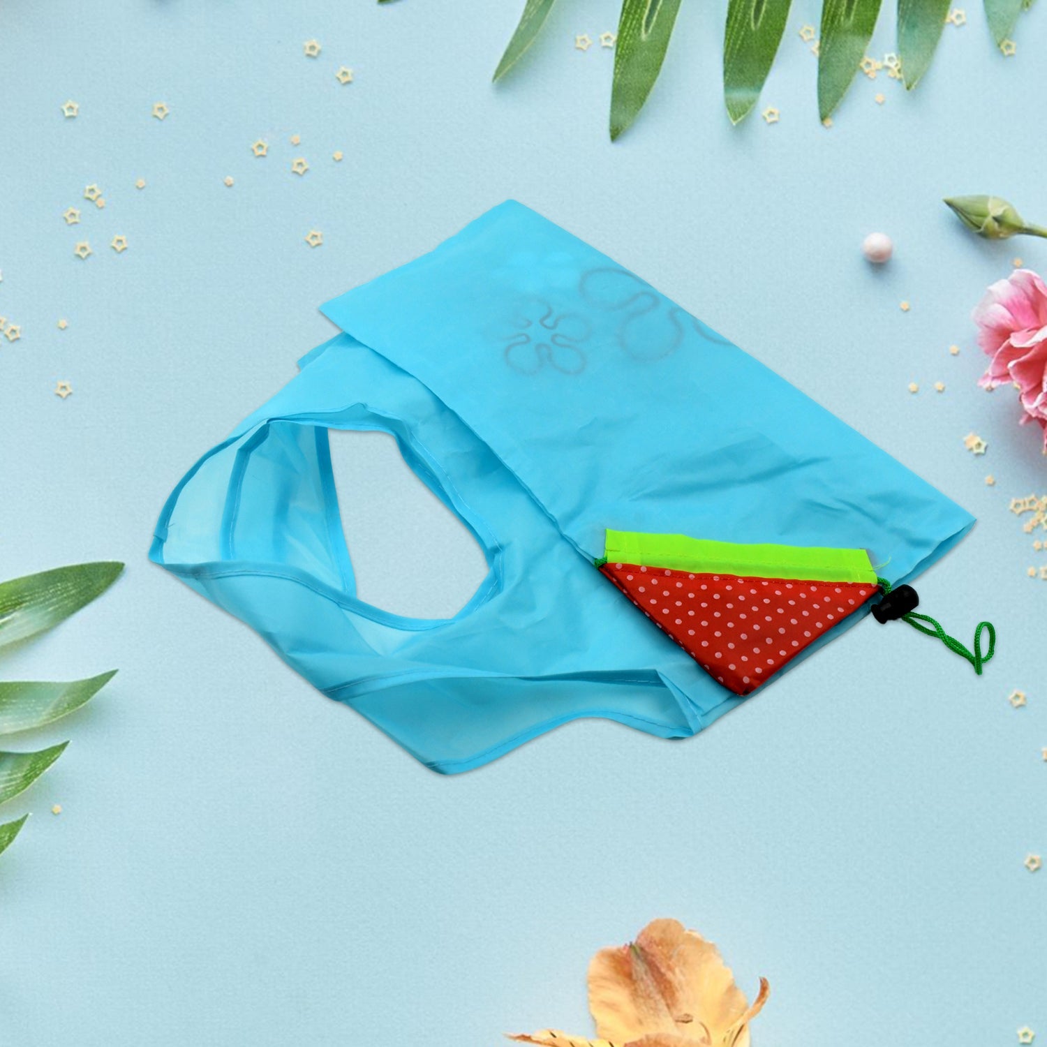 Foldable and washable reusable grocery bags displayed, emphasizing convenience and sustainability.