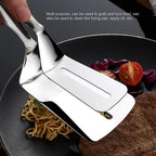 Close-up of the Quickslice multifunction cooking tong's grip.