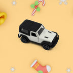 A sturdy metal body pull back car toy, designed for active kids.
