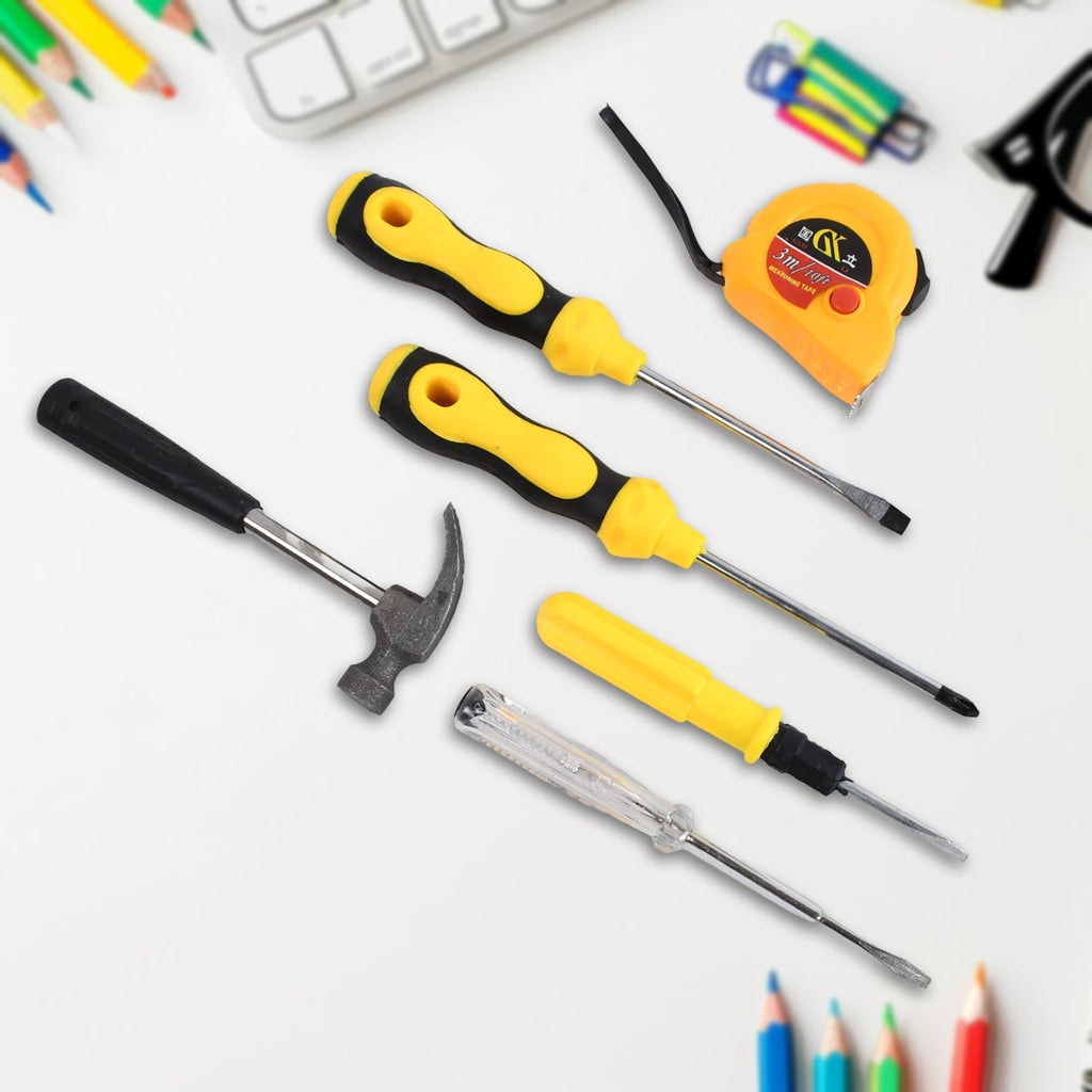 Multi-tool set with screwdrivers for home repairs and DIY projects