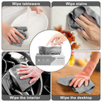 Magic wipes cloth cleaning car interior surface effectively