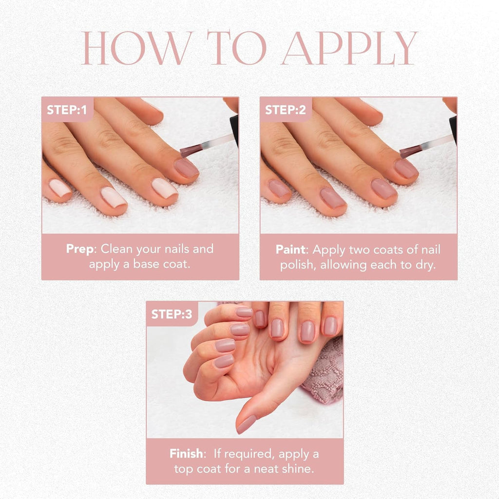 Pastel peach gel nail polish showcasing glossy finish without UV curing