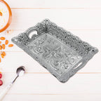 Side view of the stylish dry fruit serving tray, perfect for any Indian home.