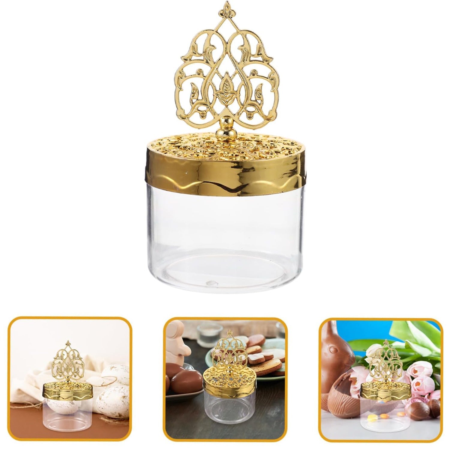 Baby Shower Candy Boxes – Clear Plastic Favor Containers