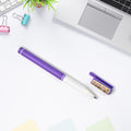 Black gel pen with 0.5mm fine tip for precise writing