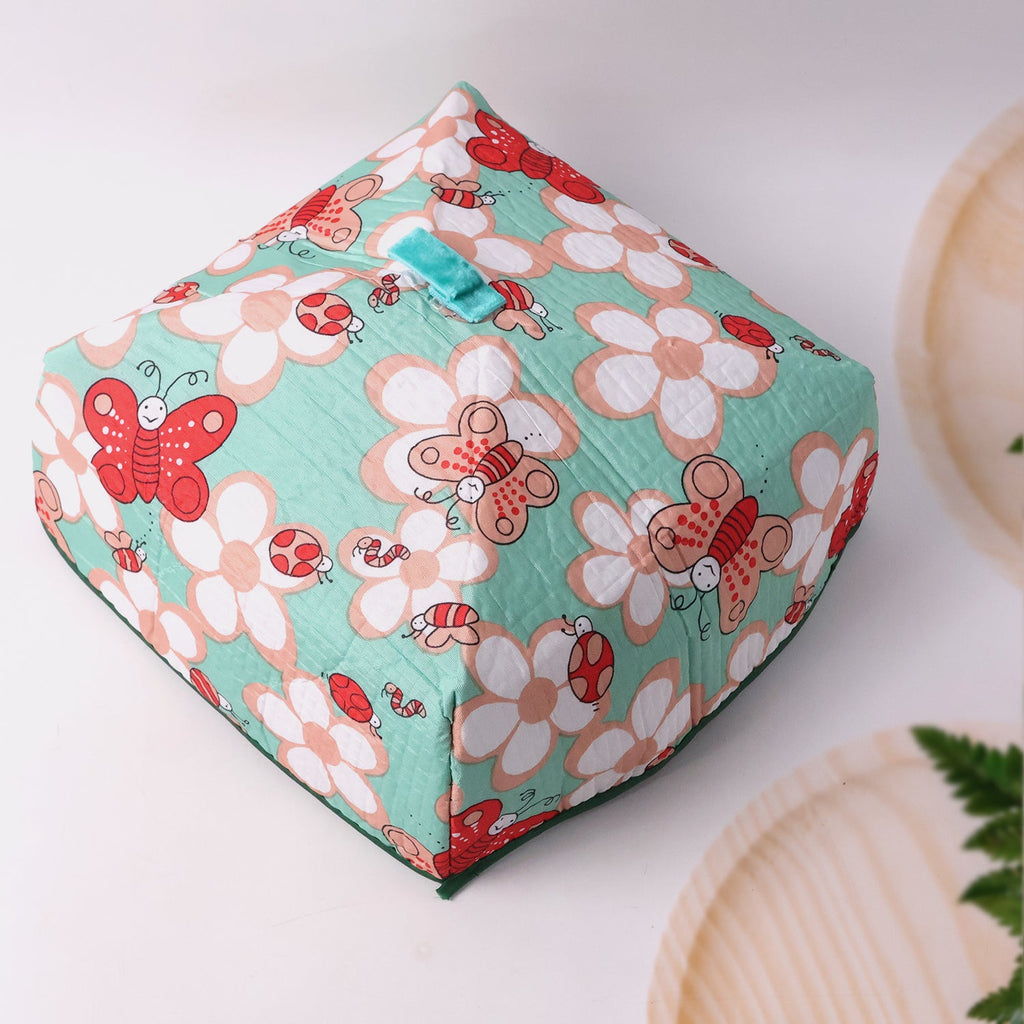 Kitchen food cover mesh tent folds compactly for easy storage