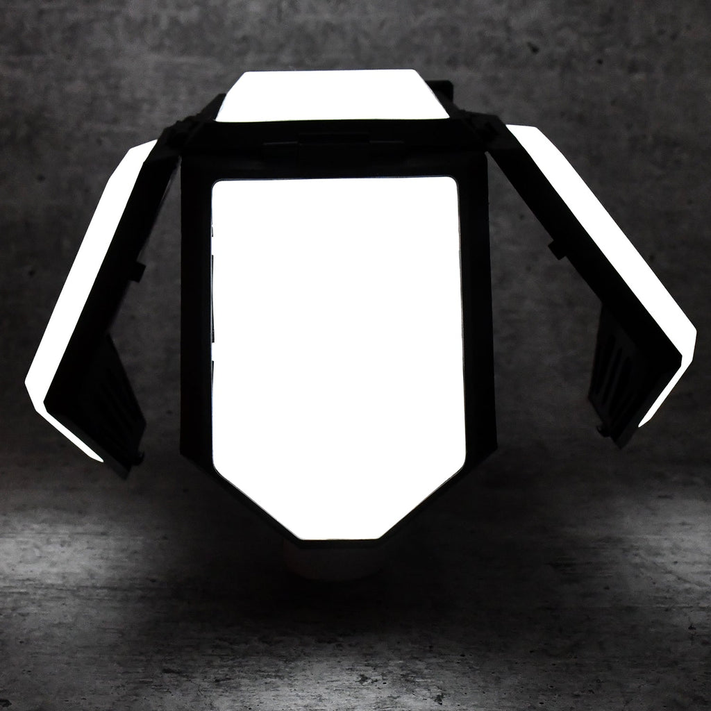 FoldaBeam foldable LED camping light perfect for outdoor hiking and camping