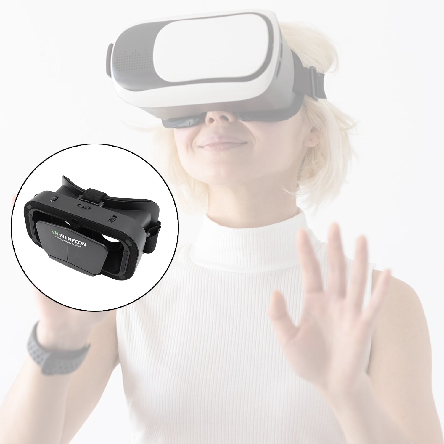3D VR Goggles compatible with iPhone and Android mobile phones