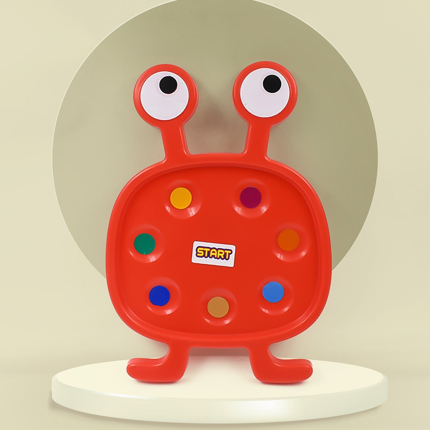 The Fu Fu Monster plastic toy set for children, encouraging creative and interactive learning.
