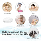 Thick, durable disposable caps providing reliable hair protection.