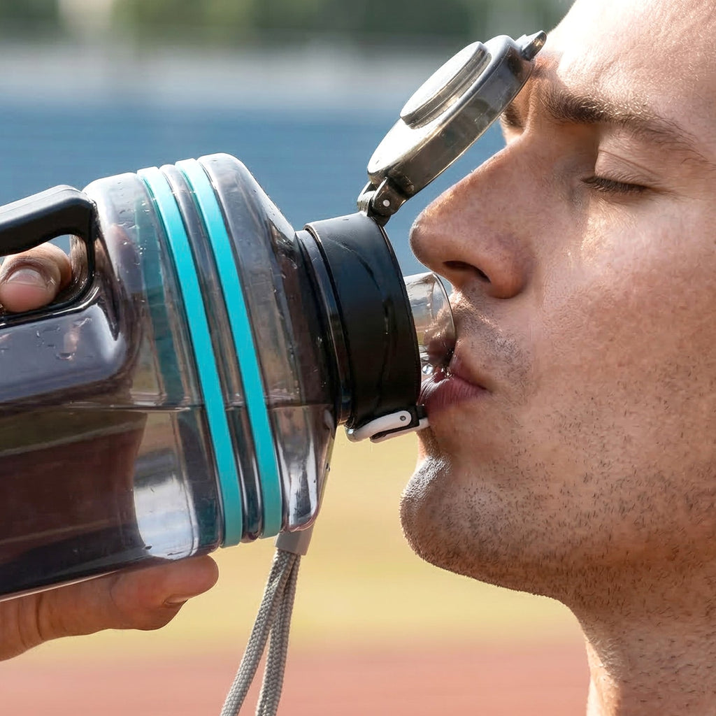 Close-up of Water Bottle Flip Cap