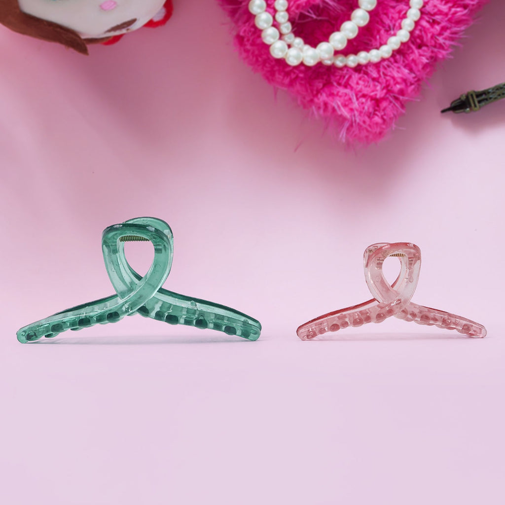 Durable lightweight plastic Hair Clutcher Clip with matte finish