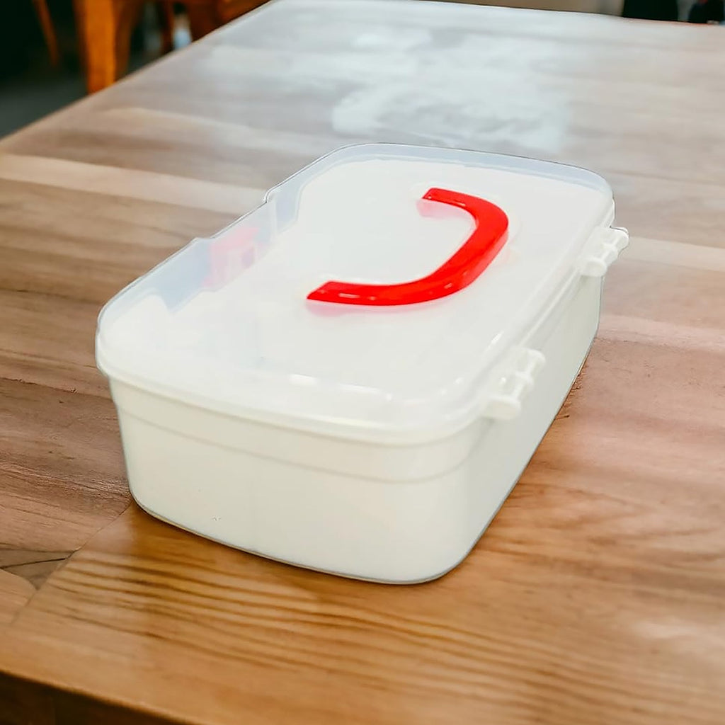 Detailed view of the First Aid Box with its length, breadth, and height dimensions clearly marked.