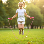 Lightweight jumping rope suitable for kids and adults fitness activities