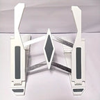 Back view of the ventilated phone stand, designed for optimal airflow.