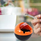 Modern design indoor outdoor ashtray made from PP plastic