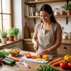 Multipurpose chopping board combo set with slicing and peeling tools