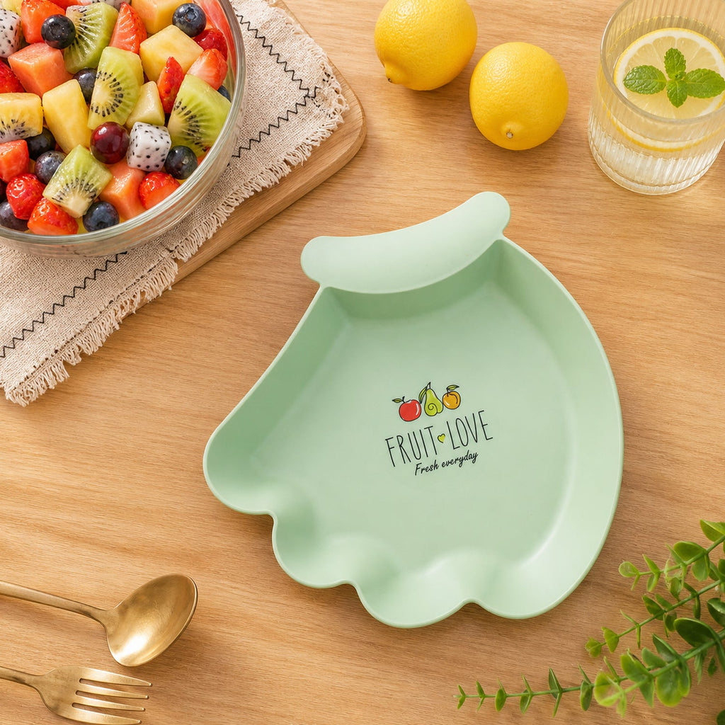 Compact kids serving tray in mix colors for home use