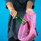 Strong tear-resistant biodegradable garbage bag 45x45 cm