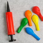 Compact manual balloon air pump perfect for parties