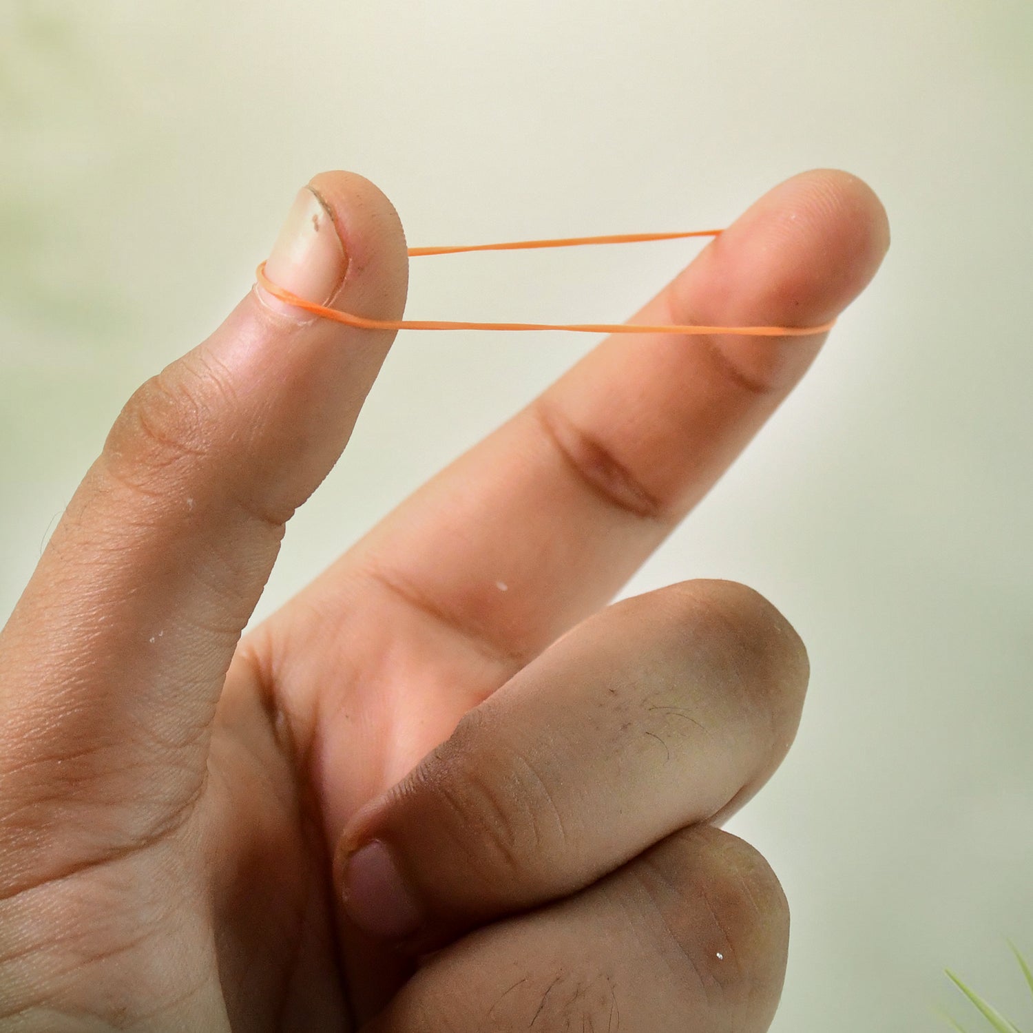 Durable strong elastic rubber bands holding items securely