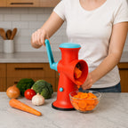 Manual rotary grater hand crank for smooth operation