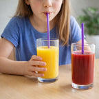 Durable plastic straws designed for multiple uses and cold beverages