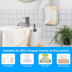 Neutral image of tissue dispenser holder without specific focal details